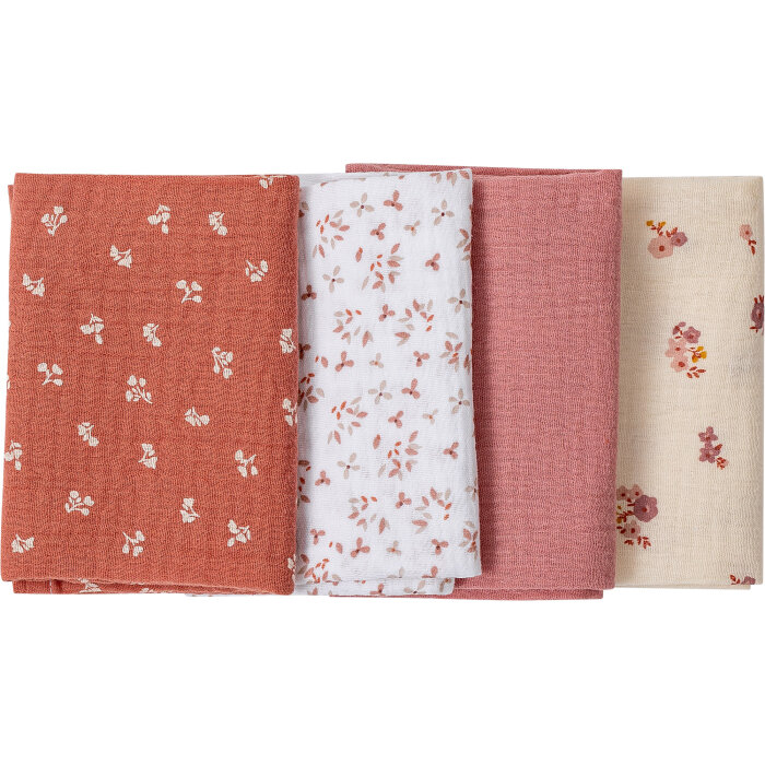 Tetra krpice Muslin 4/1 pink